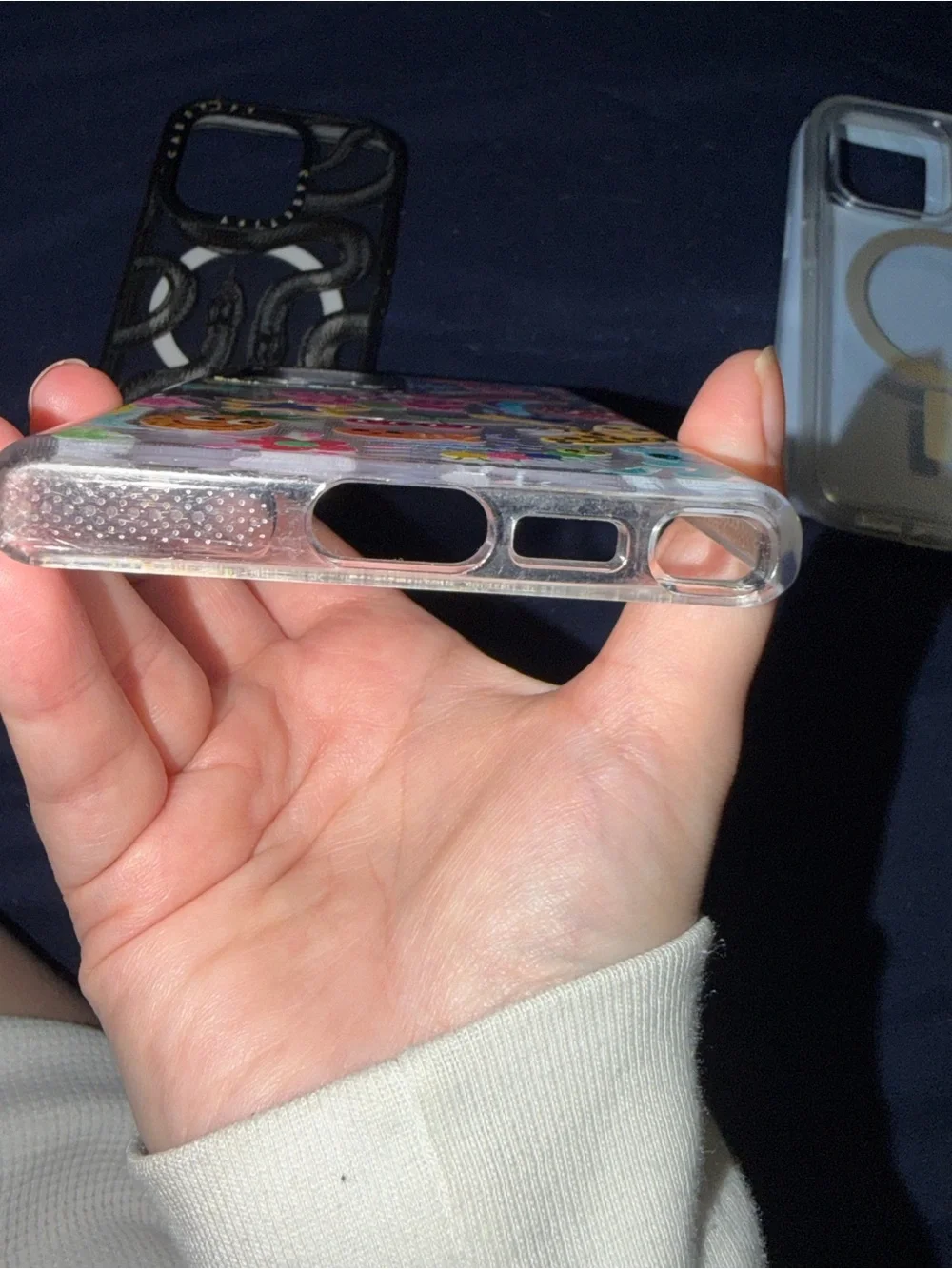 Casetify clear phone